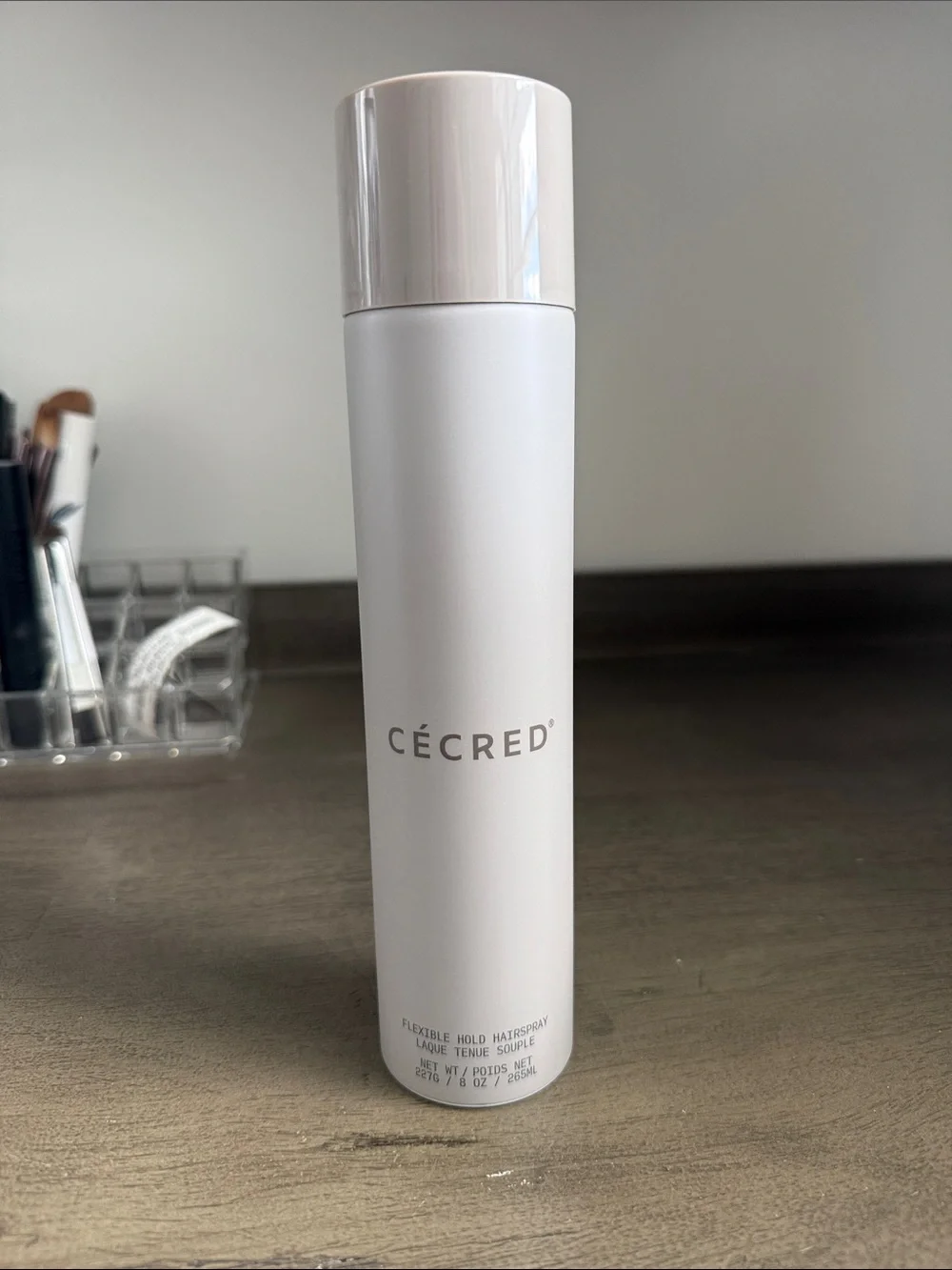 Cécred Flexible Hold Hairspray with heat protection!